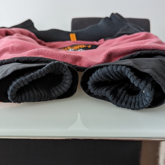 Superdry Windcheater Jacket Dark Grey/Pink Size S - Picture 7 of 7